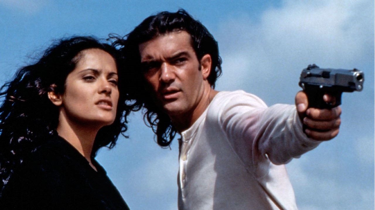 ANTONIO BANDERAS in DESPERADO (1995), directed by ROBERT RODRIGUEZ