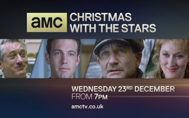 Spend Christmas With The Stars on AMC AMC United Kingdom